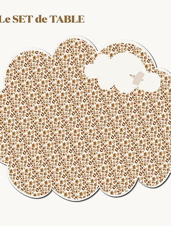 Set de table Graou nuage