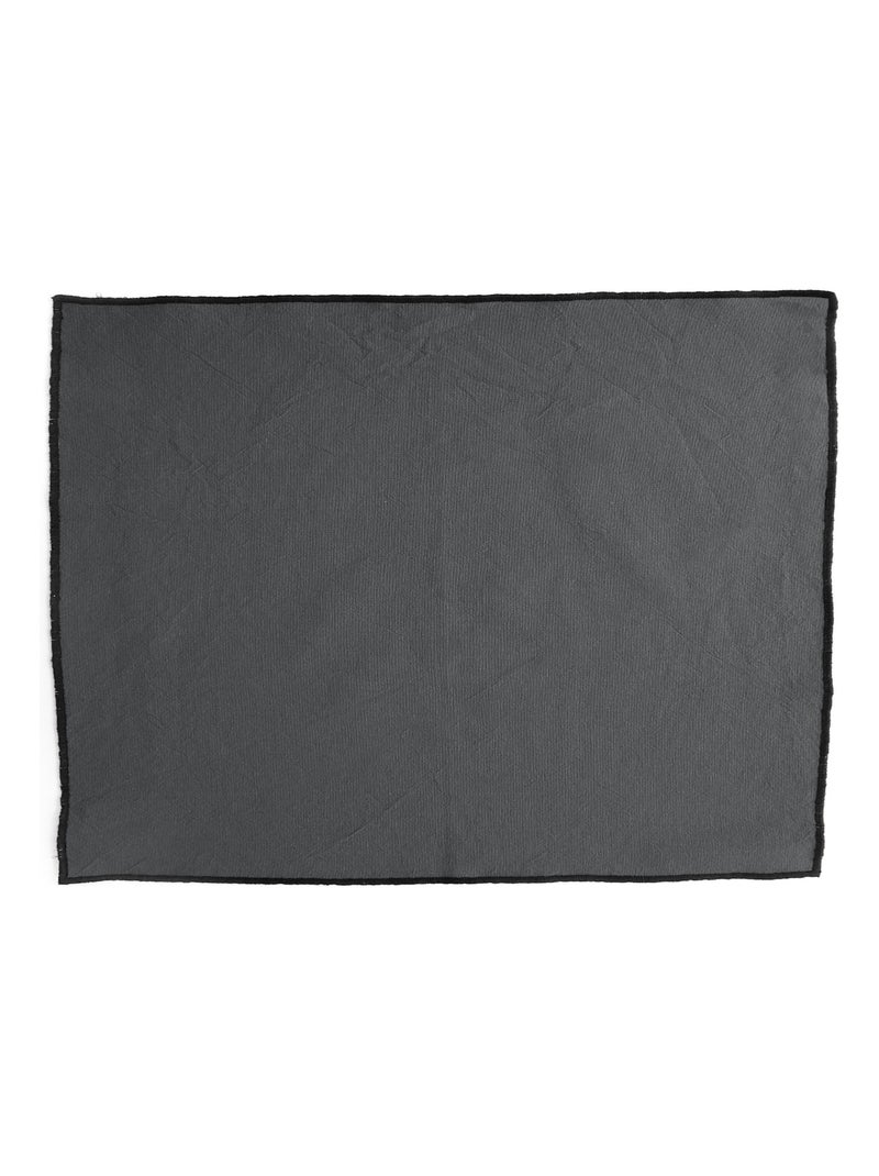 Set de table HONO Set de table gris anthracite - Kiabi