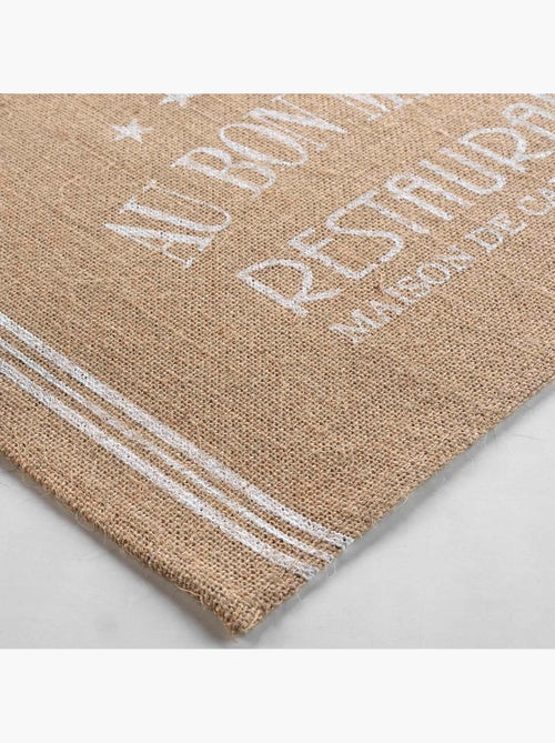 Set de table jute Au bon menu - Kiabi