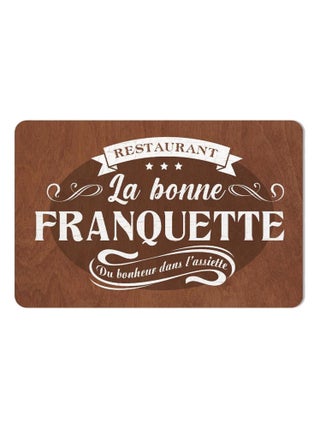 Set de table la bonne franquette