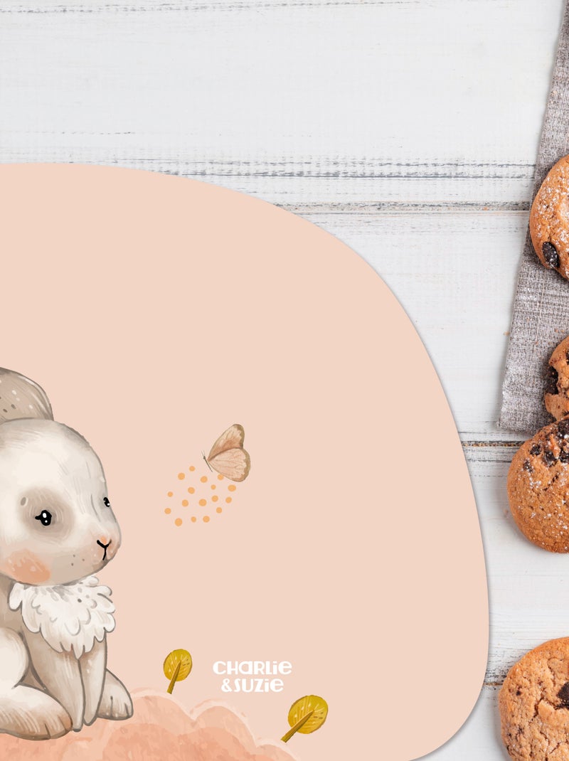 Set de table Lapin Multicolore - Kiabi