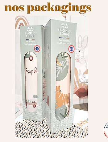 Set de table Lapin Red Poppies