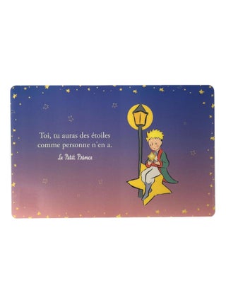 Set de table le petit prince sous le lampadaire
