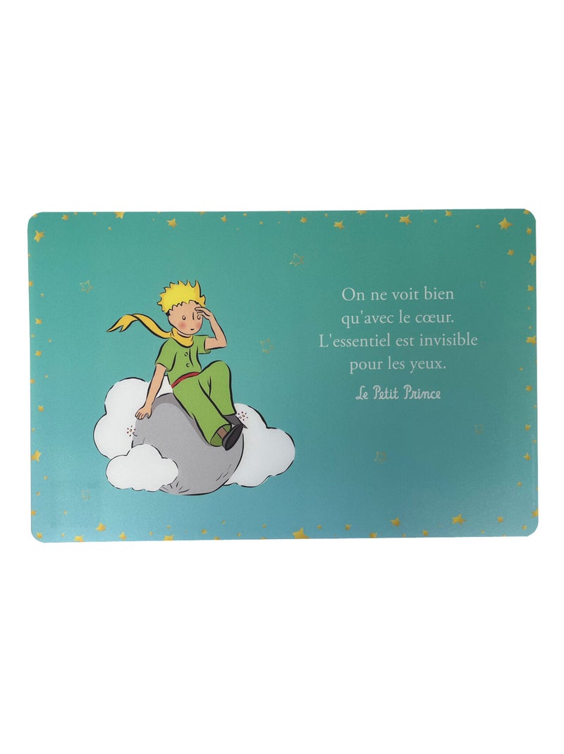 Set de table le petit prince sur son nuage Bleu turquoise - Kiabi