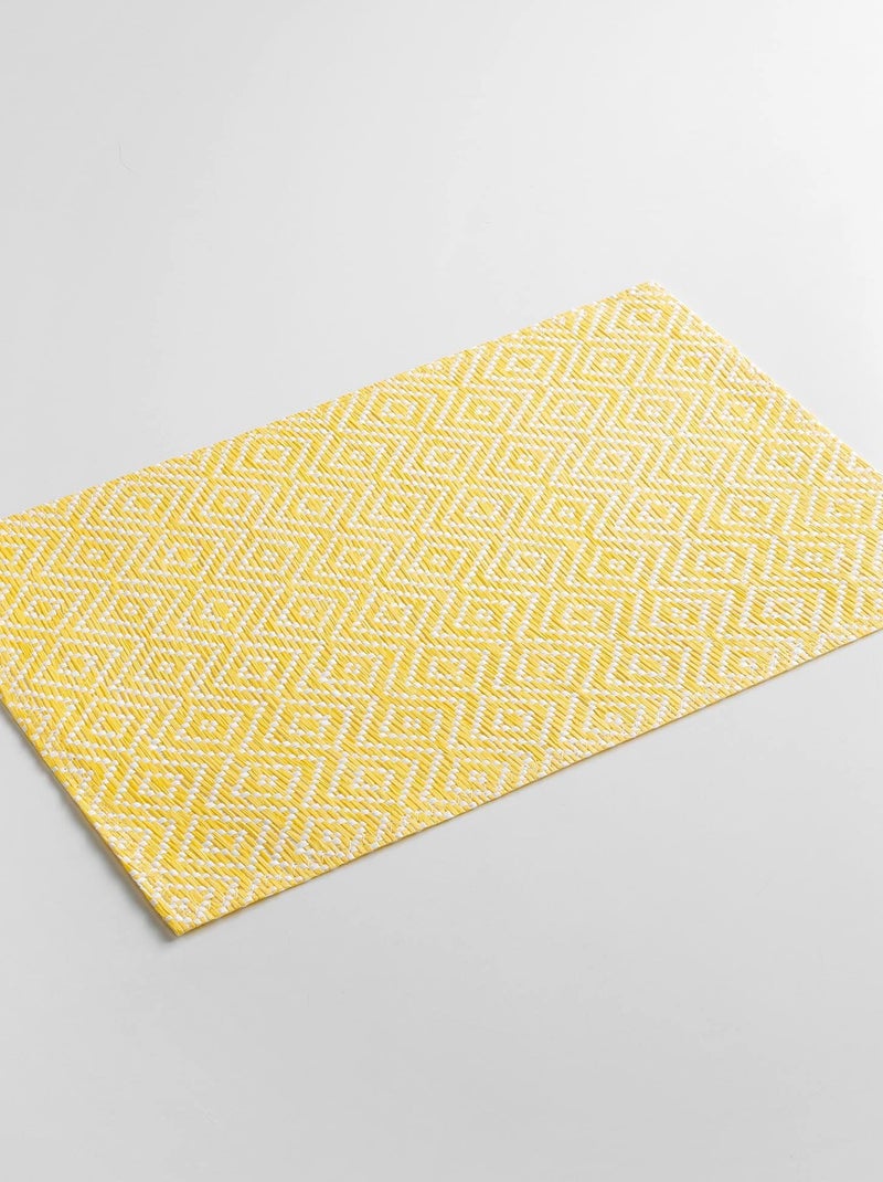 Set de table  Losamos Jaune - Kiabi