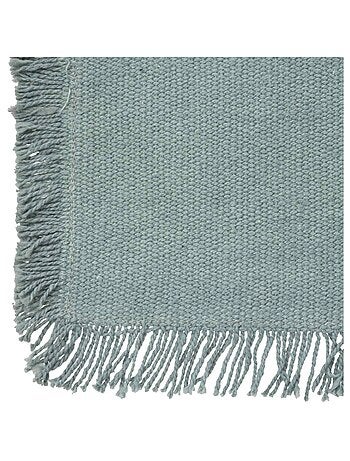 Set de table Maha en coton - Longueur 45 cm x Largeur 30 cm - Céladon