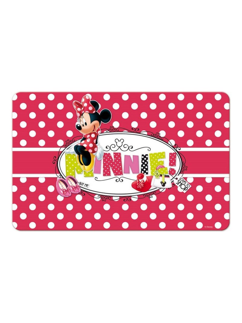 Set de table Minnie Mouse 3D Disney repas enfant, sous main poids Multicolore - Kiabi
