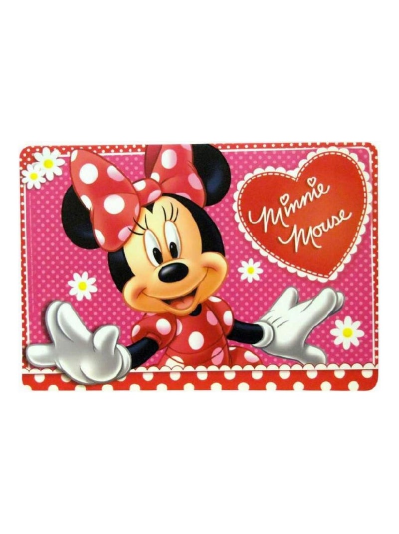 Set de table Minnie Mouse Disney enfant fille coeur Multicolore - Kiabi