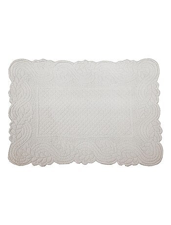 Set de table morphée coton matelassé