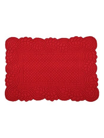 Set de table morphée coton matelassé