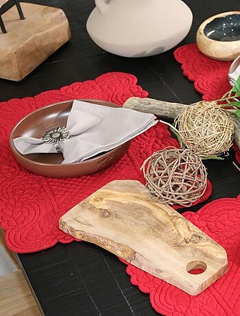 Set de table morphée coton matelassé