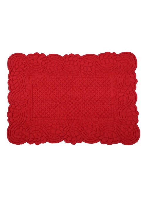 Set de table morphée coton matelassé - Kiabi