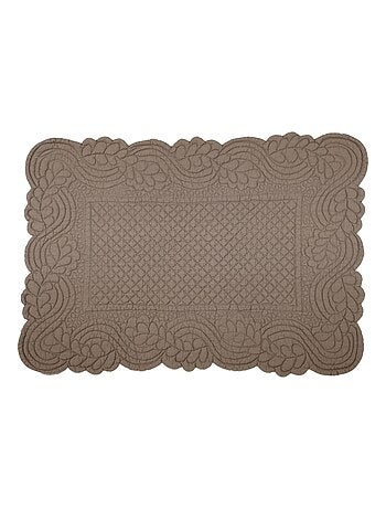 Set de table morphée coton matelassé