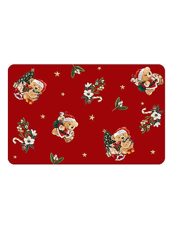Set de table opaque 28 x 44 cm Petits oursons de Noel