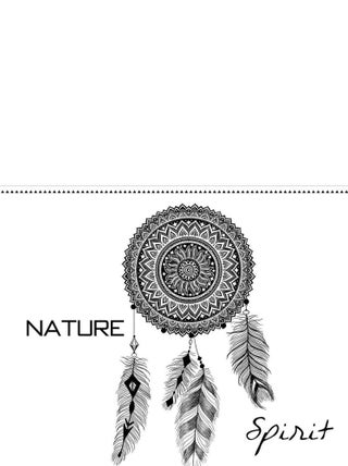 Set de table opaque Attrape Reves Nature Spirit