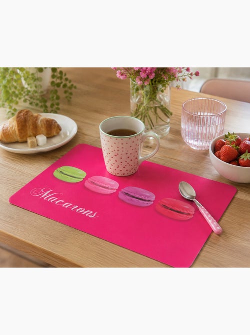Set de table opaque macaron 28 x 44 cm - Kiabi Set de table opaque macaron 28 x 44 cm - Kiabi