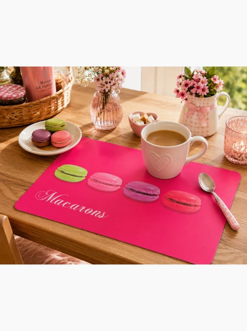 Set de table opaque macaron 28 x 44 cm - Kiabi Set de table opaque macaron 28 x 44 cm - Kiabi