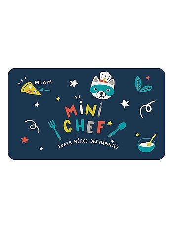 Set de table opaque Mini Chef - Kiabi