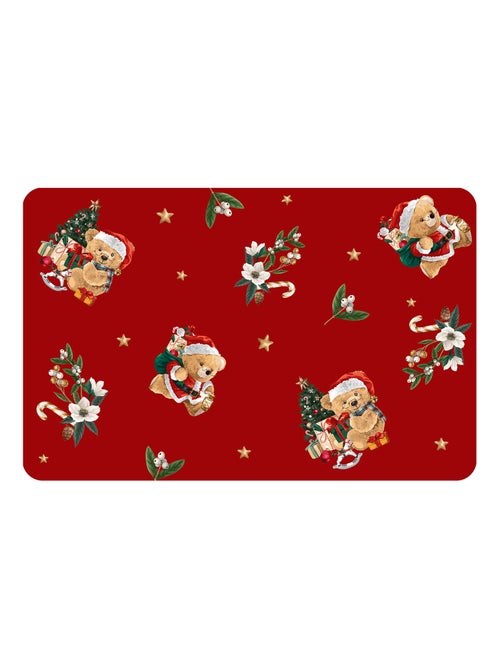 Set de table opaque Petits oursons de Noel - Kiabi