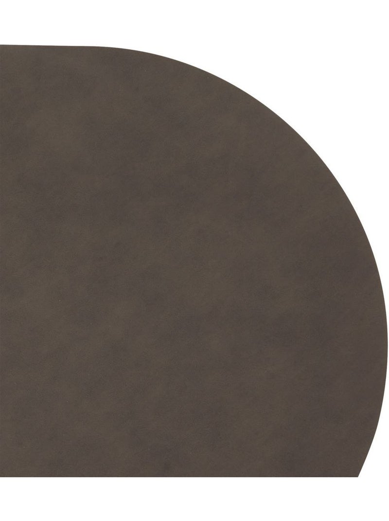 Set de table ovale kim Marron tabac - Kiabi