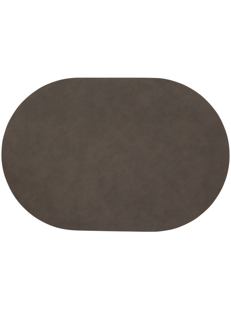 Set de table ovale kim Marron tabac - Kiabi