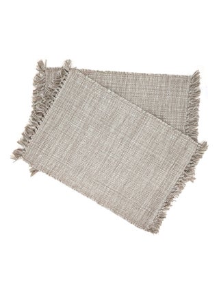 Set de table PAPEETE avec franges
