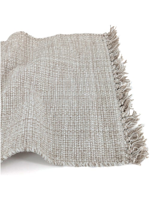Set de table PAPEETE avec franges - Kiabi Set de table PAPEETE avec franges - Kiabi