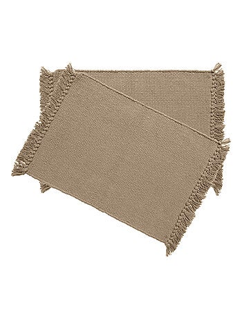 Set de table PAPEETE avec franges