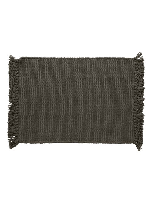 Set de table PAPEETE avec franges - Kiabi Set de table PAPEETE avec franges - Kiabi