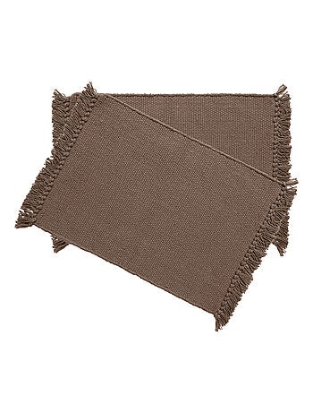 Set de table PAPEETE avec franges