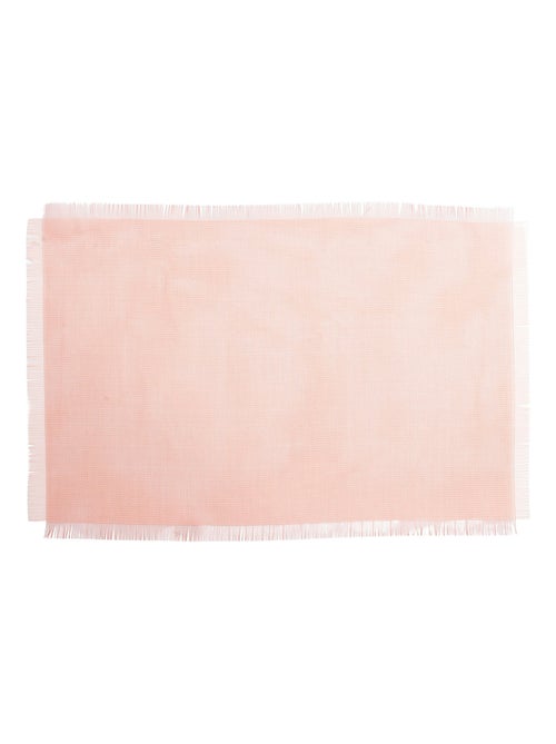 Set de table PASTEL Franges - Kiabi Set de table PASTEL Franges - Kiabi