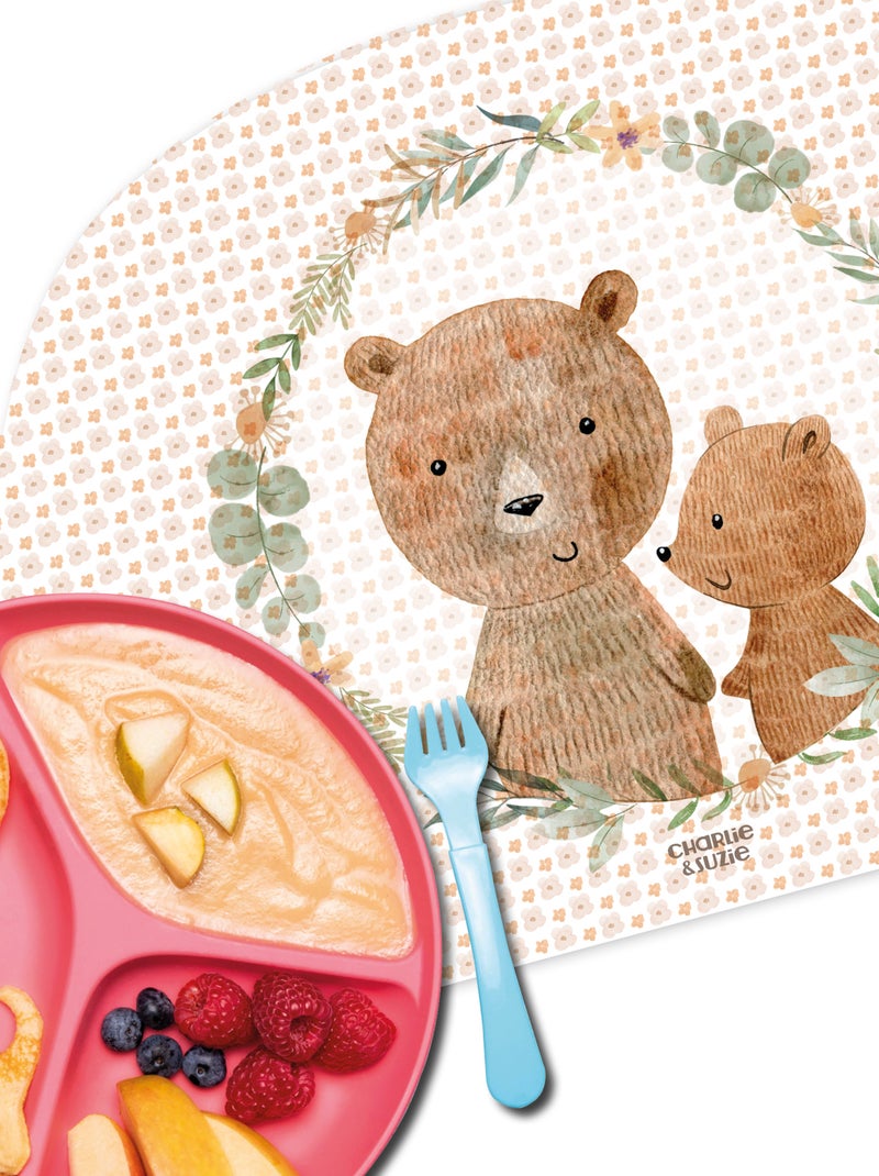 Set de table Petit Ours Multicolore - Kiabi