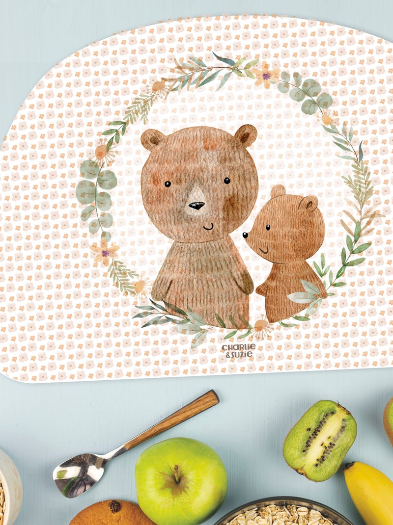 Set de table Petit Ours Multicolore - Kiabi