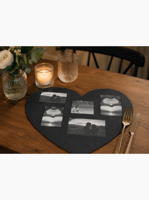 Set de table photos Coeur - Kiabi
