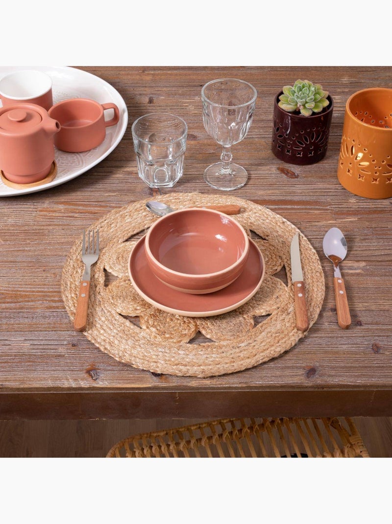 Set de table pia jute Beige - Kiabi