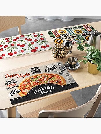 Set de table Pizza