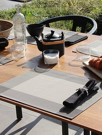 Set de table plastique lavable