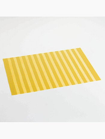 Set de table PVC ajouré Garden Gris 30 x 45 cm