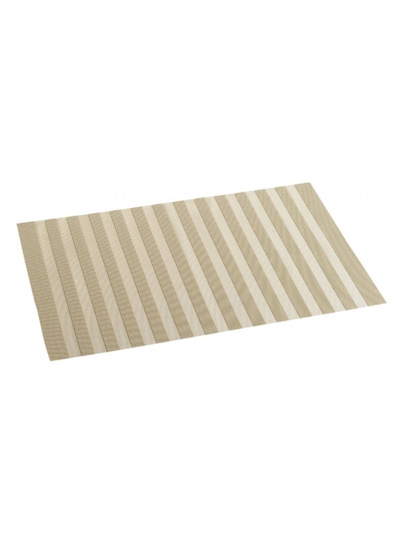 Set de table PVC ajouré Collection Garden Jaune - Kiabi