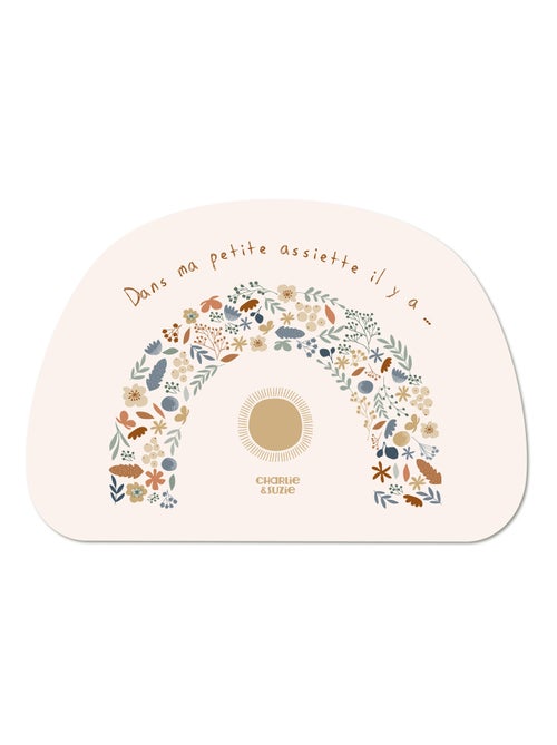 Set de table Rainbow Lili-Rose - Kiabi Set de table Rainbow Lili-Rose - Kiabi