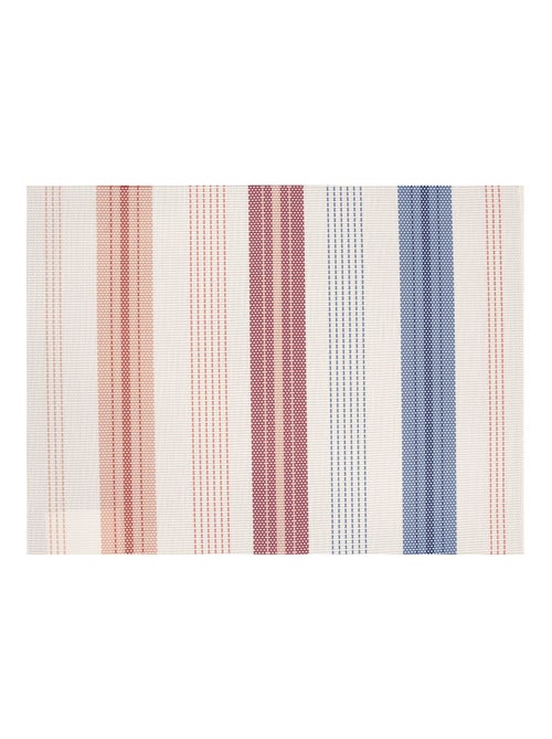 Set de table rayé plastique - Kiabi