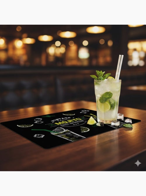 Set de table rectangulaire Ambiance Mojito - Kiabi