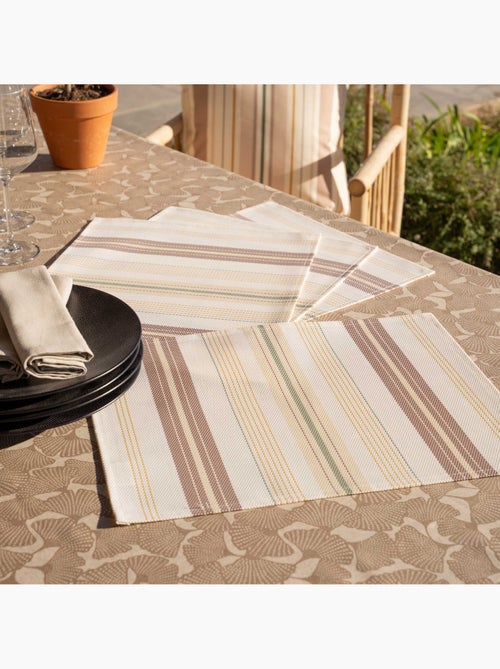 Set de table rectangulaire enduite - Kiabi
