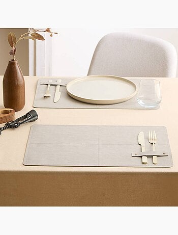 Set de table rectangulaire glenn