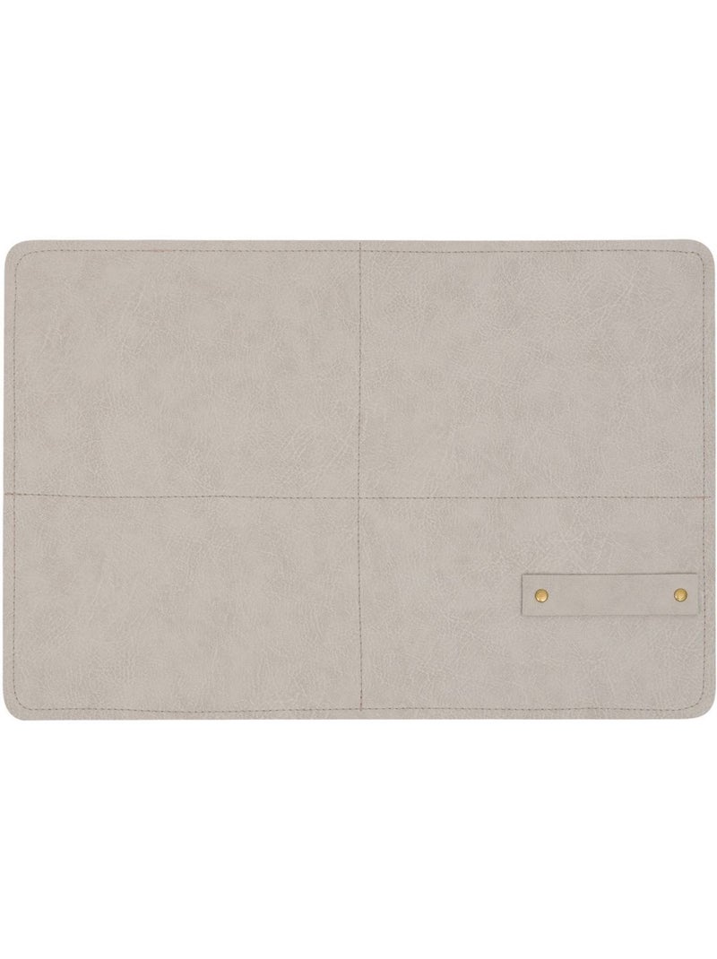 Set de table rectangulaire glenn Beige - Kiabi