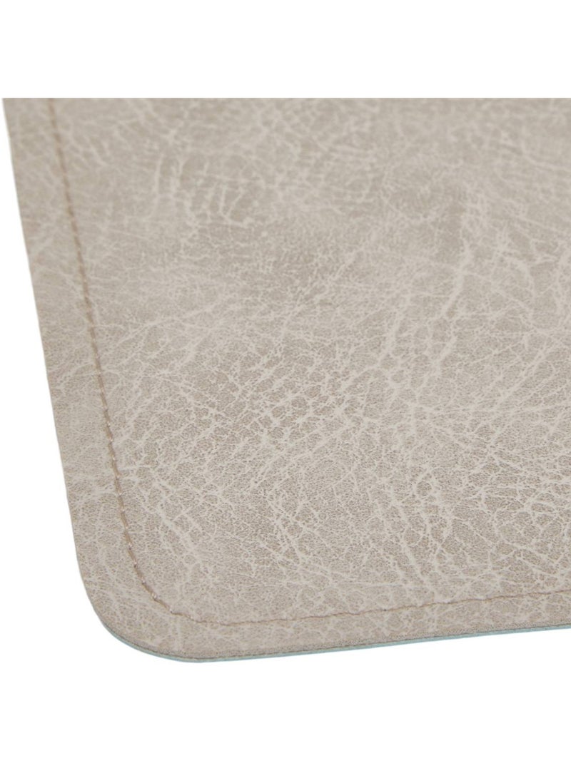 Set de table rectangulaire glenn Beige - Kiabi