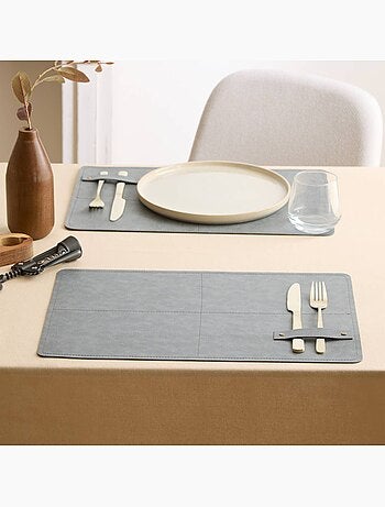 Set de table rectangulaire glenn