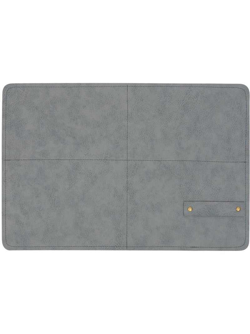 Set de table rectangulaire glenn Gris - Kiabi