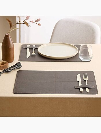 Set de table rectangulaire glenn