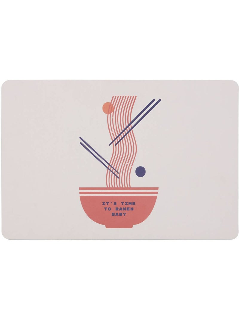 Set de table rectangulaire nippon Gris - Kiabi